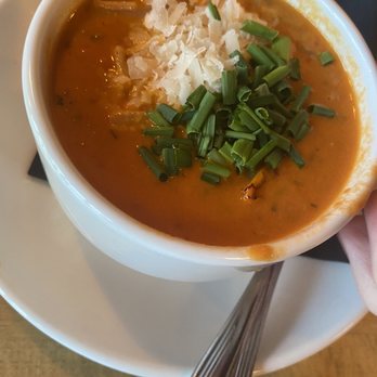 Talking Cedar Restaurant - Tomato basil soup - Distilleries Near Me - Rochester, Washington