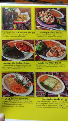 Menu photo 8 El Sabor De Mexico Chehalis, WA
