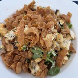 Chinese chx salad close-up Chinese chx salad close-up