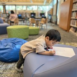 Multnomah County Library - Love that they have "we love our immigrant neighbors" coloring sheets for the kiddos.