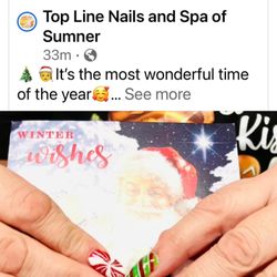 Top Line Nails and Spa of Sumner - Happy Customer