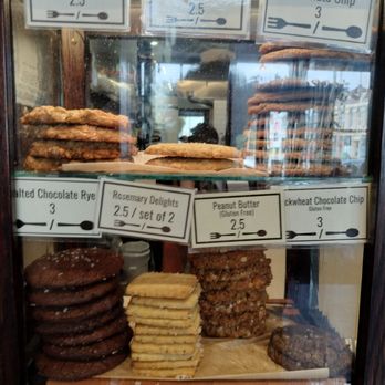 Art's Cafe - Display case of cookies du jour/ Art's Cafe Springville NY - Cafes Near Me - Springville, New York