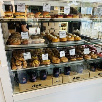 Doe Donuts - August 2024 donuts (Mango Sticky Rice and Portland Fog were AMAZING!!) - Donuts Near Me - Portland, Oregon