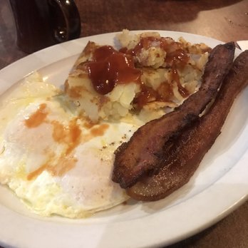 Cornerstone Cafe & Bar - Early Bird Special choose 3 items Bacon, 2eggs and home fries - American Near Me - Sacramento, California
