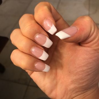 Lavish Nails & Spa - Acrylic Nails, Coffin Shape, French Style with Gel Polish on top $55 (Still look new after 3 days). - Nail Salons Near Me - Orlando, Florida Lavish Nails & Spa - Acrylic Nails, Coffin Shape, French Style with Gel Polish on top $55 (Still look new after 3 days). - Nail Salons Near Me - Orlando, Florida