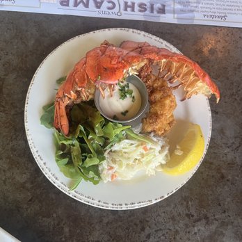 Owens Fish Camp - Chicken Fried Lobster Tail with Mustard Mayo $18.99 - Seafood Near Me - Sarasota, Florida Owens Fish Camp - Chicken Fried Lobster Tail with Mustard Mayo $18.99 - Seafood Near Me - Sarasota, Florida