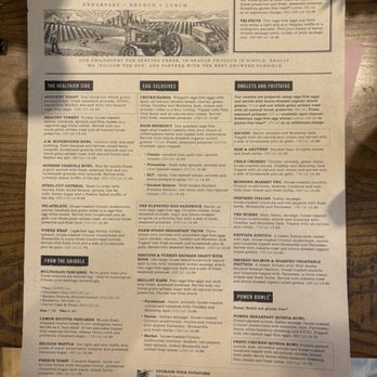 First Watch - Regular menu p1 - Cafes Near Me - Oro Valley, Arizona