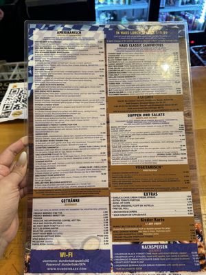 Menu photo 2 Mr. Dunderbak's Tampa, FL Menu photo 2 Mr. Dunderbak's Tampa, FL