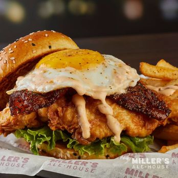 Miller's Ale House - Classic Cheeseburger - Sports Bars Near Me - Mount Laurel, New Jersey Miller's Ale House - Classic Cheeseburger - Sports Bars Near Me - Mount Laurel, New Jersey