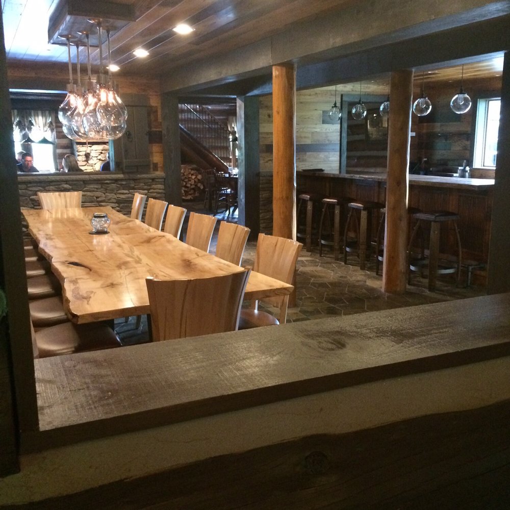 Gateway Lodge - Restaurant shot! The first table is a private table with the bar sitting next to it. - Hotels Near Me - Cooksburg, Pennsylvania Gateway Lodge - Restaurant shot! The first table is a private table with the bar sitting next to it. - Hotels Near Me - Cooksburg, Pennsylvania