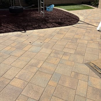 EA Construction & Plumbing - Rubber mulch added under playset. Catalina Grana Pavers in "Toscana" color - Masonry/Concrete Near Me EA Construction & Plumbing - Rubber mulch added under playset. Catalina Grana Pavers in "Toscana" color - Masonry/Concrete Near Me