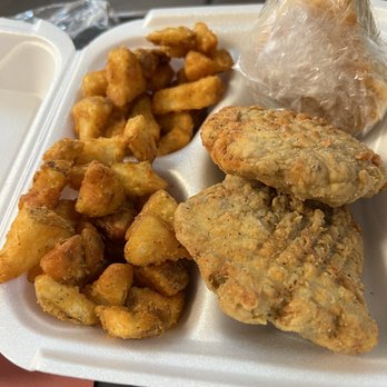 Nikki's Place - Salmon patties and home fries - Southern Near Me - Orlando, Florida