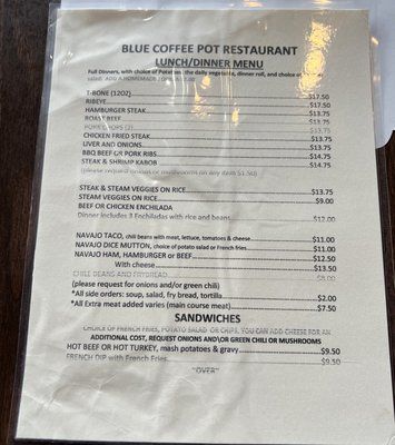 Blue Coffee Pot Restaurant by null