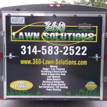 360 Lawn Solutions - the back of the truck - Landscaping Near Me - Saint Louis, Missouri 360 Lawn Solutions - the back of the truck - Landscaping Near Me - Saint Louis, Missouri
