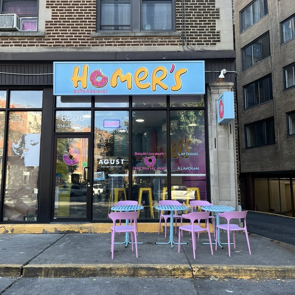 Homers - Donuts Near Me - Montreal, Quebec Homers - Donuts Near Me - Montreal, Quebec