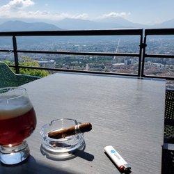 Fort De La Bastille - The house beer and a Habanos...