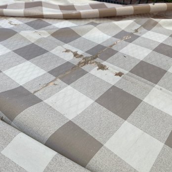 Cafe Dolce - The oh so beautiful worn out and dirty table cloth. - Coffee & Tea Near Me - Solvang, California Cafe Dolce - The oh so beautiful worn out and dirty table cloth. - Coffee & Tea Near Me - Solvang, California