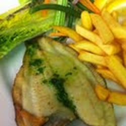 The Chequers - Fish and chips (brill today!)