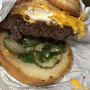 Cheeseburgers - The Jalapeno & Cream Cheese (but made from the original w/o onions and mustard) - Burgers Near Me - Omaha, Nebraska Cheeseburgers - The Jalapeno & Cream Cheese (but made from the original w/o onions and mustard) - Burgers Near Me - Omaha, Nebraska