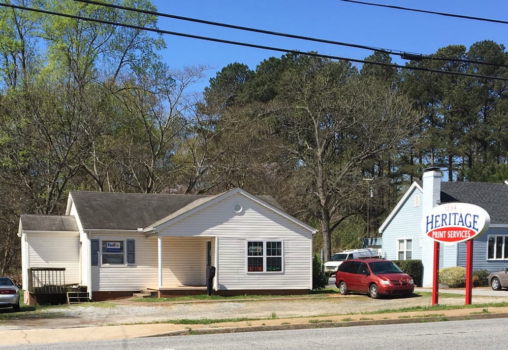 HERITAGE QUICK PRINTERS 1234 Boiling Springs Rd, Spartanburg, SC Yelp