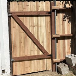 Roberto Barajas - The second of three gates built for my property.
