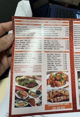 Menu photo 2 Las Mercedes Grill Miami, FL Menu photo 2 Las Mercedes Grill Miami, FL