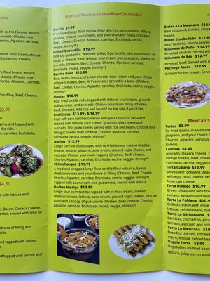 Menu photo 4 Hidalgo Mexican Food Astoria, NY Menu photo 4 Hidalgo Mexican Food Astoria, NY