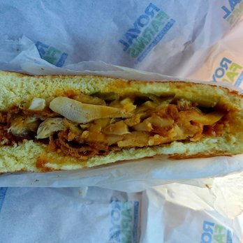 Royal Farms - The pulled chicken sandwiches on Texas Toast are really pretty good. This one is the Carolina Gold BBQ. - Convenience Stores Near Me - Cecilton, Maryland Royal Farms - The pulled chicken sandwiches on Texas Toast are really pretty good. This one is the Carolina Gold BBQ. - Convenience Stores Near Me - Cecilton, Maryland