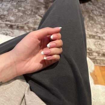 Diamond Nail Bar - Lovely French Gel Manicure :) - Nail Salons Near Me - San Jose, California Diamond Nail Bar - Lovely French Gel Manicure :) - Nail Salons Near Me - San Jose, California