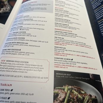 P.F. Chang's - Main entrees - Chinese Near Me - Lancaster, Pennsylvania