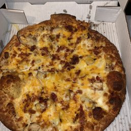 Chicken Bacon Ranch Pizza