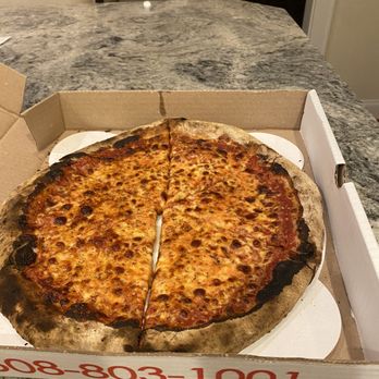 Sunshine Tomato Pizzeria - We ordered a well done crispy pizza. So good. - Pizza Near Me - Norfolk, Massachusetts Sunshine Tomato Pizzeria - We ordered a well done crispy pizza. So good. - Pizza Near Me - Norfolk, Massachusetts