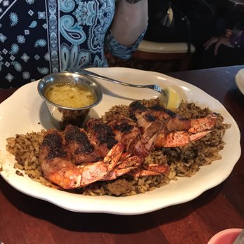Pappadeaux Seafood Kitchen - Bacon wrapped shrimp and rice dressing - Seafood Near Me - Beaumont, Texas Pappadeaux Seafood Kitchen - Bacon wrapped shrimp and rice dressing - Seafood Near Me - Beaumont, Texas