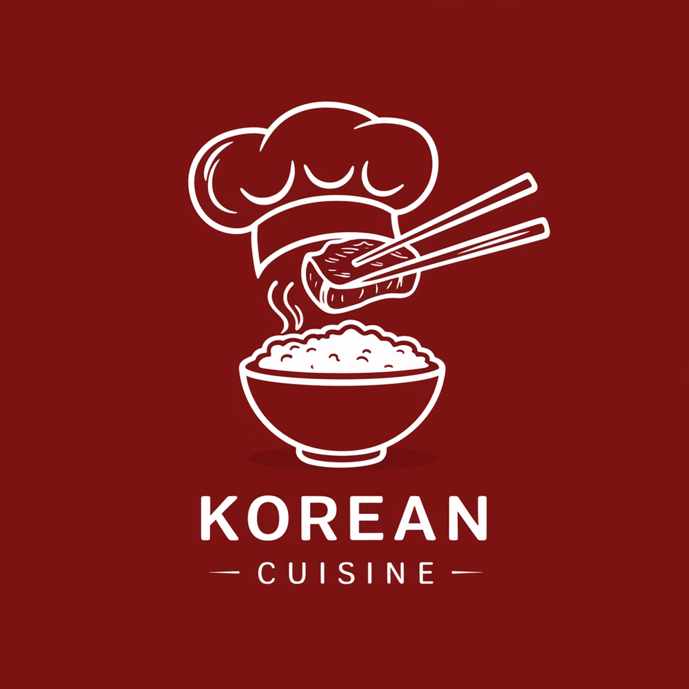 Korean Cuisine Logo