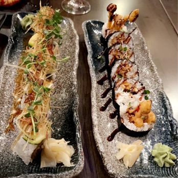 Nori - Shiitake Roll and Spider Roll - Vegan Near Me - Austin, Texas Nori - Shiitake Roll and Spider Roll - Vegan Near Me - Austin, Texas
