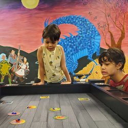 Wolf Den Games - Kids playing demo of Crossing--fun and fast!