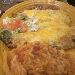 CHILE RELLENO combo platter