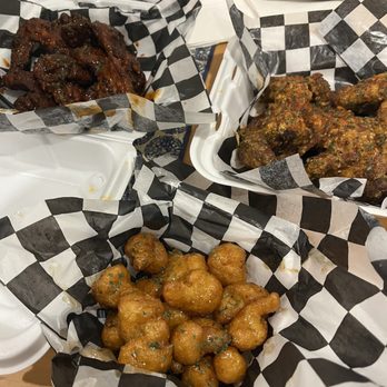 Steph’s Way - 12 wings and one order of cauliflower bites - Food Stands Near Me - Columbus, Ohio Steph’s Way - 12 wings and one order of cauliflower bites - Food Stands Near Me - Columbus, Ohio