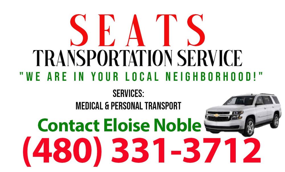 SEATS TRANSPORTATION Mesa, Arizona Public Transportation Phone