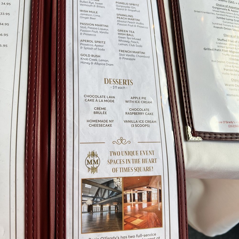 Rosie O'Grady's - Irish Near Me - New York, New York