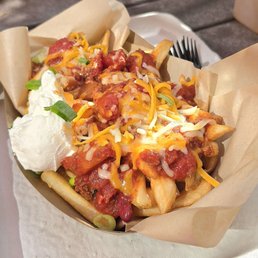 Apple chili fries
