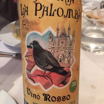 Trattoria La Palomba - House wine was amazing - Italian Near Me - Orvieto, TR