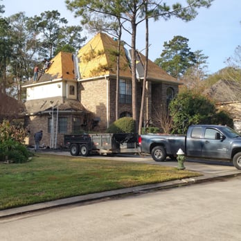Startech Roofing & Remodeling - Our team took this roof down to the wood. Just to make sure it had no rotten wood! - Roofing Near Me - STAFFORD, Texas