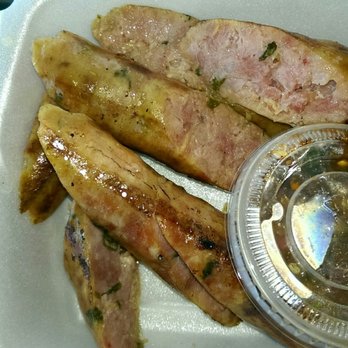 Hmong Town - The fantastic sausage with the cup of house made hot sauce/salsa thing. Put it in the Pho people. - International Grocery Near Me - Milwaukee, Wisconsin