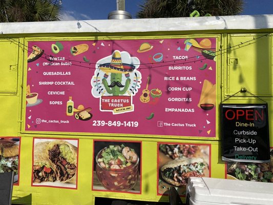 Menu photo 5 The Cactus Truck Lehigh Acres, FL