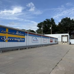 Nelson's Food Pride - Store side and loading dock