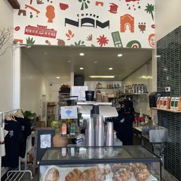 Inside cafe