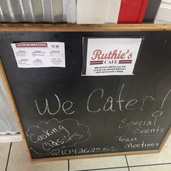 Ruthie's Cafe - They cater