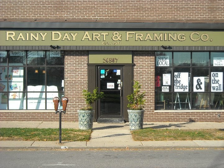 RAINY DAY ART & FRAMING CO. Art Supplies 20507 Mack Ave, Grosse