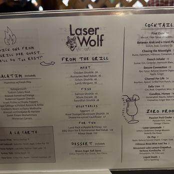 Laser Wolf - Photo taken on November 26, 2023 - Middle Eastern Near Me - Philadelphia, Pennsylvania
